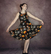 Halloween Dolls - Cute Spooky Dolls Party Dress for Halloween - Plus Size Friendly